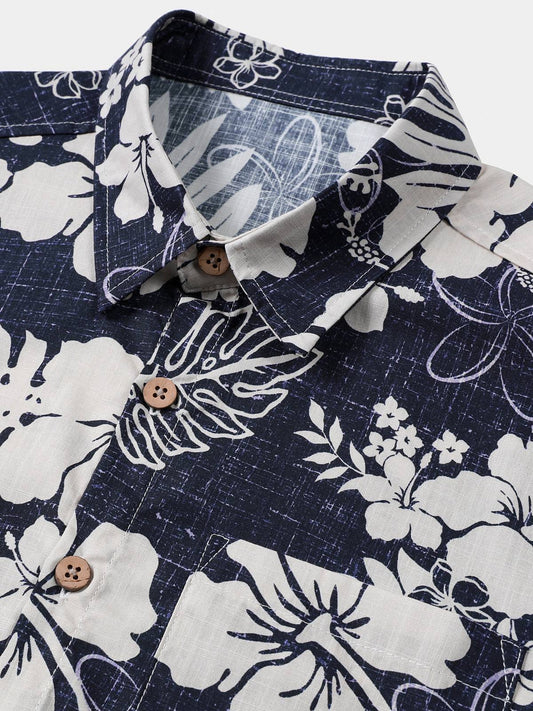 Camisa Vintage Floral Isla