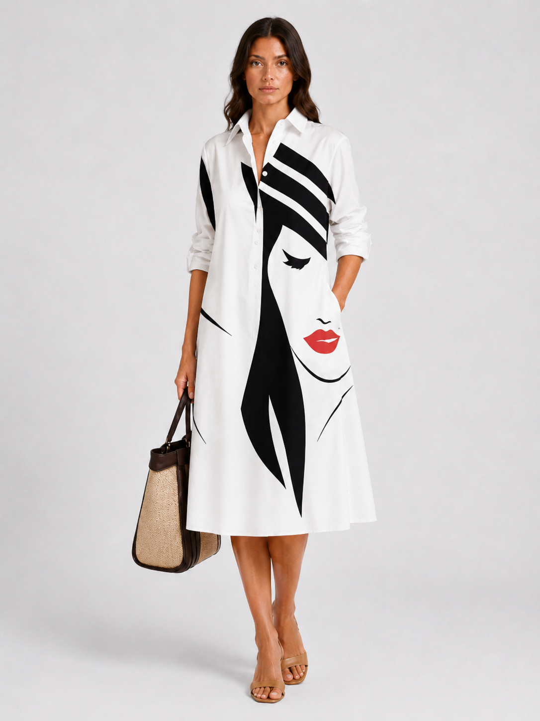 Yvette | Robe Midi Confortable