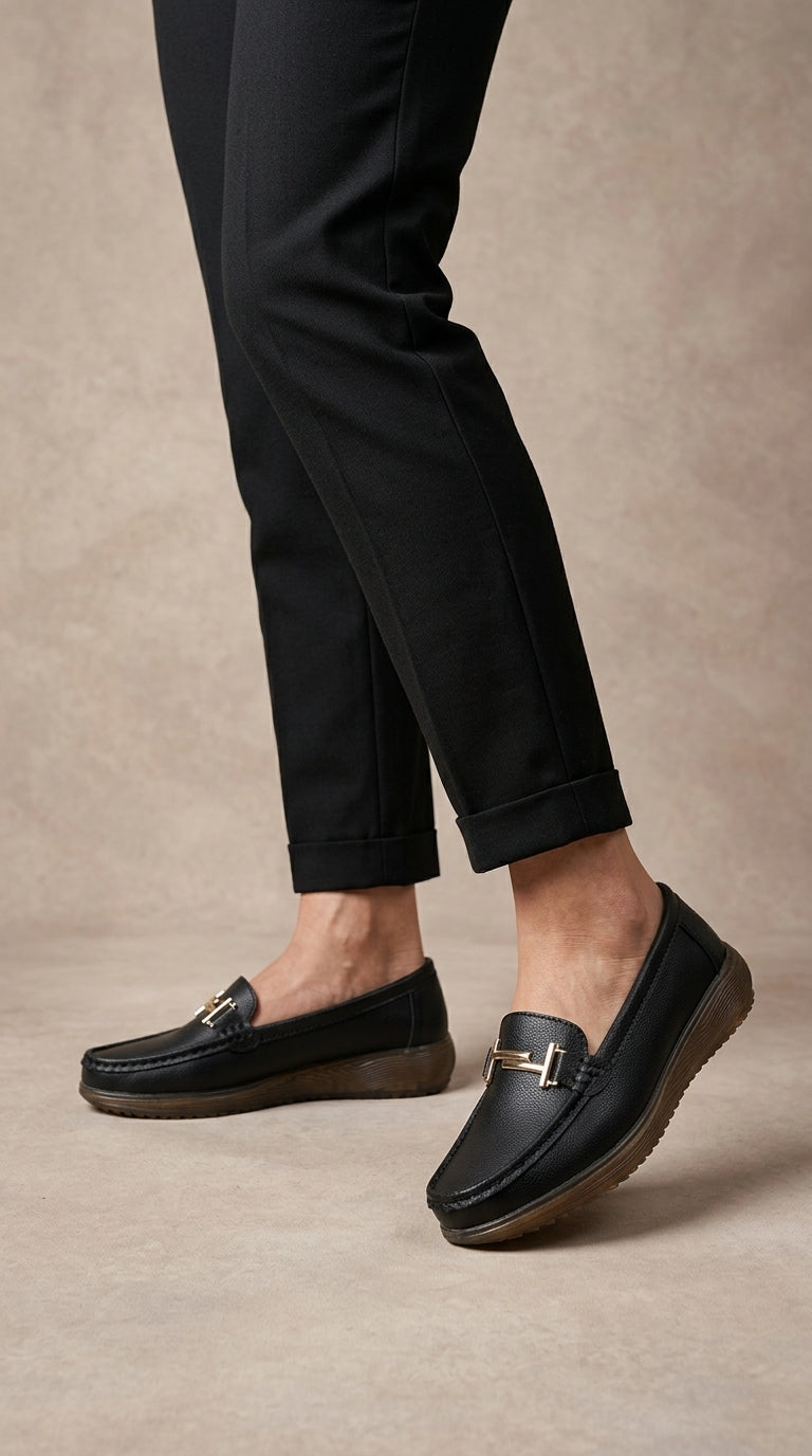 Mocasines Cuero Genuino