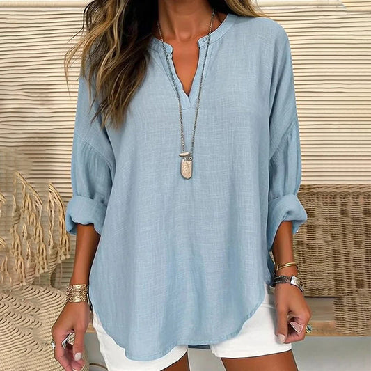 Blusa Holgada Fluida