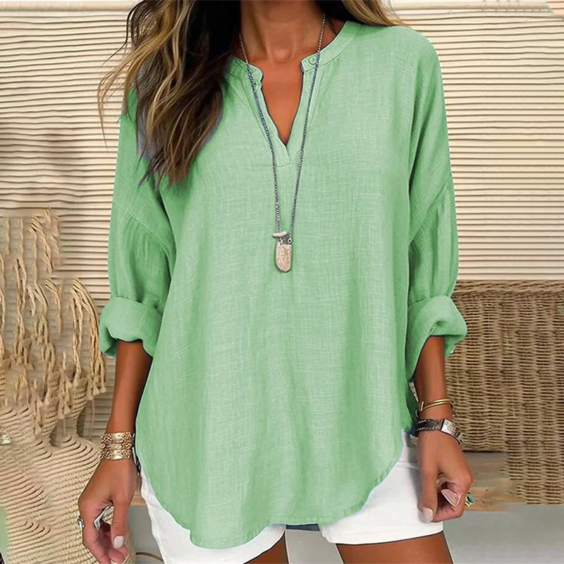 Blusa Holgada Fluida