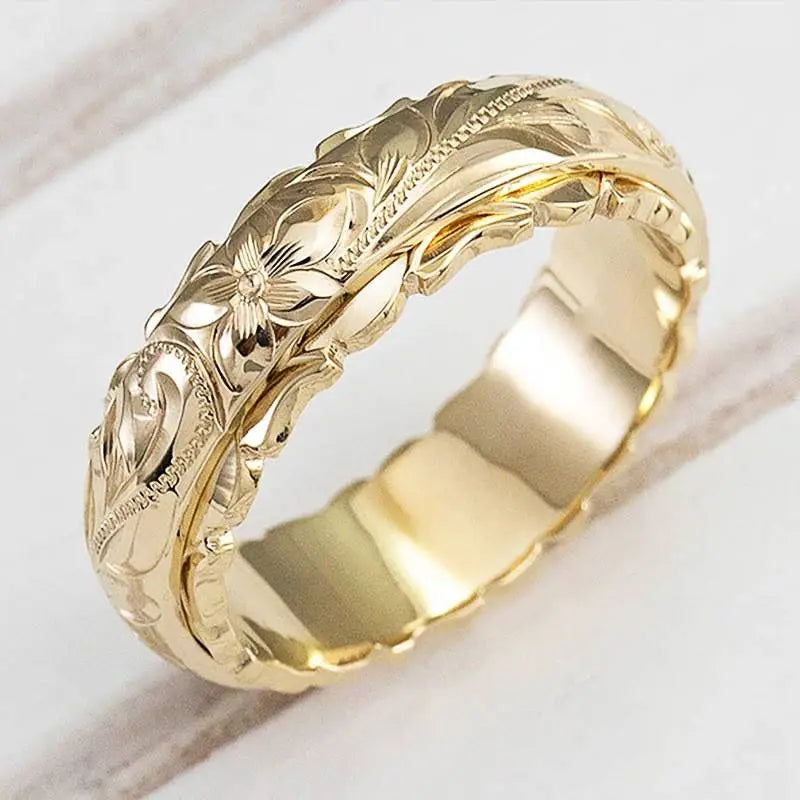 Anillo de Oro: Flor Antigua