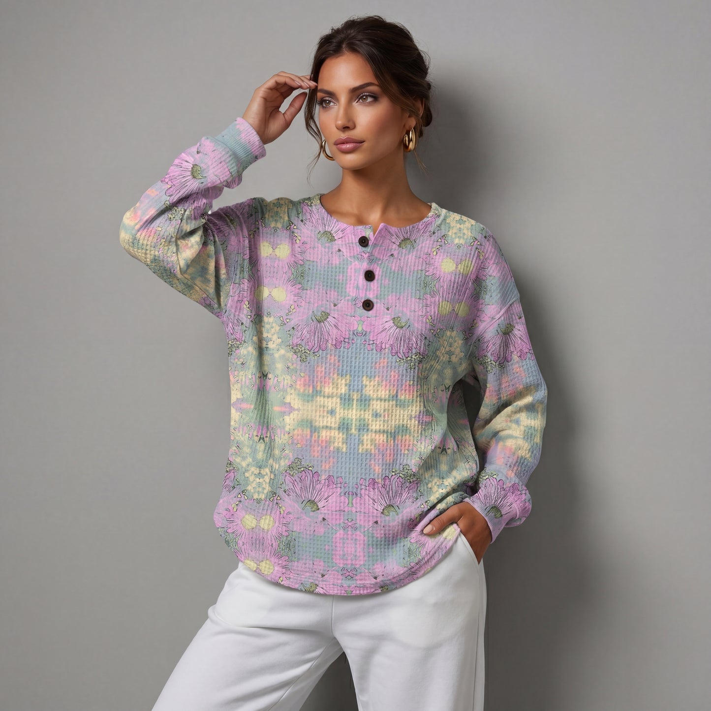 Suéter Floral Etnico