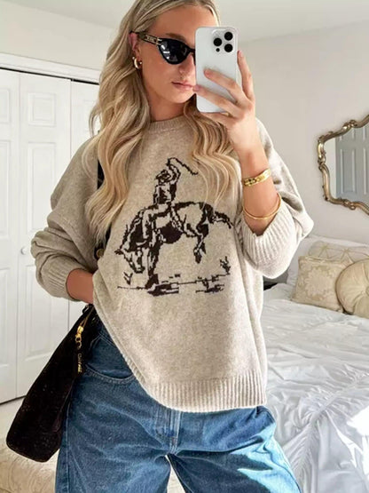 Suéter Vaquero Casual Beige
