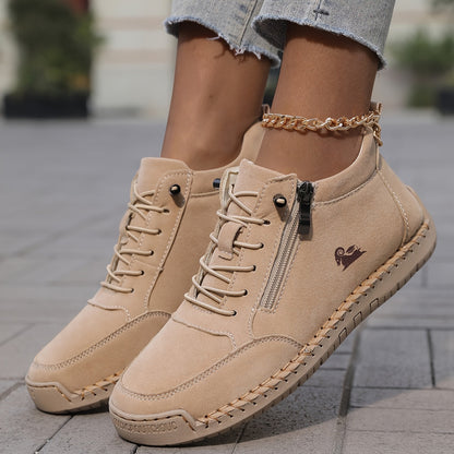 Flora | Zapatos Ortopédicos con Cremallera