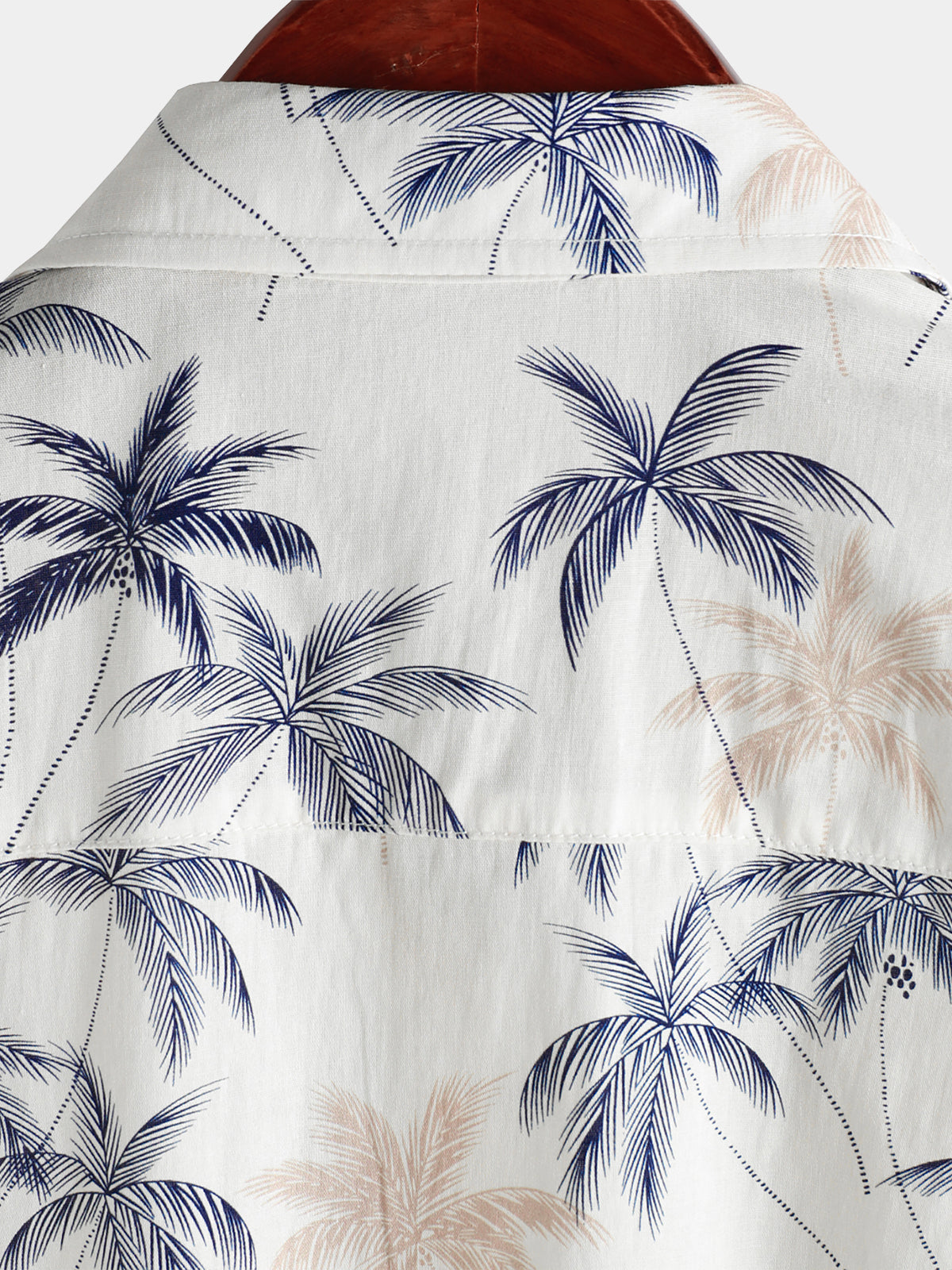Camisa Hawaiana Palmera 100% Algodón