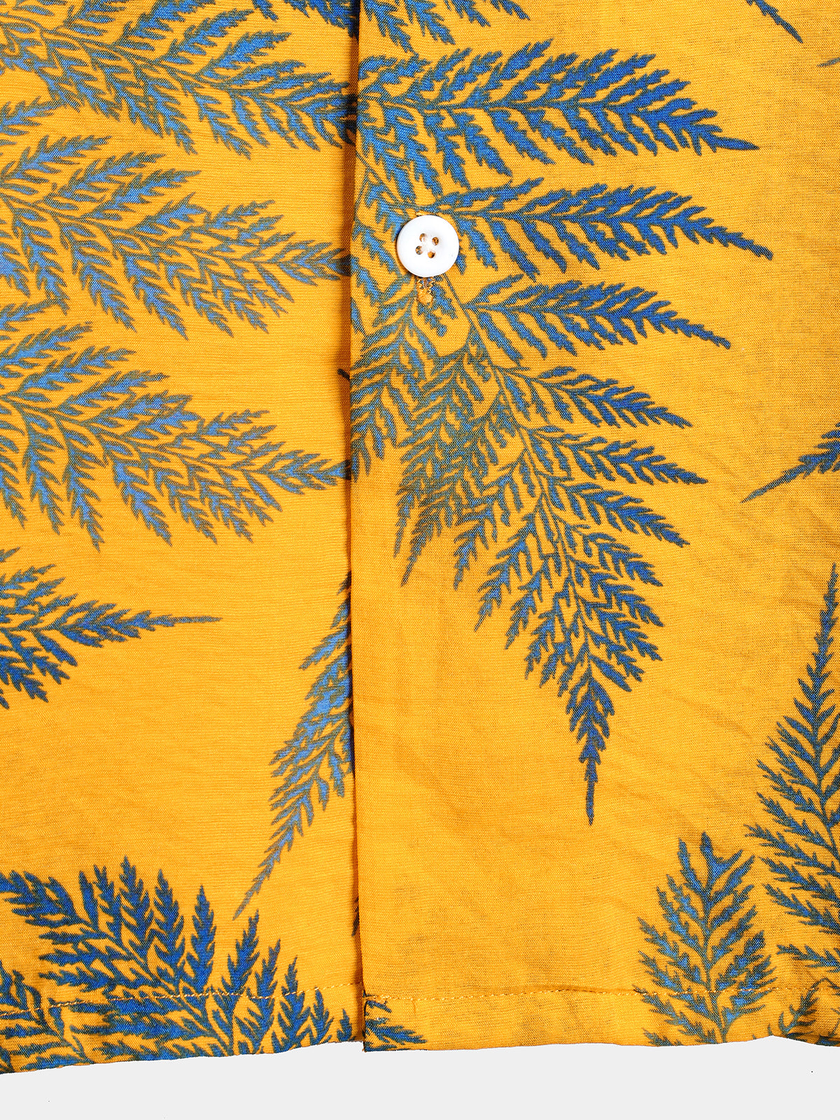 Camisa Hawaiana Hojas Tropicales