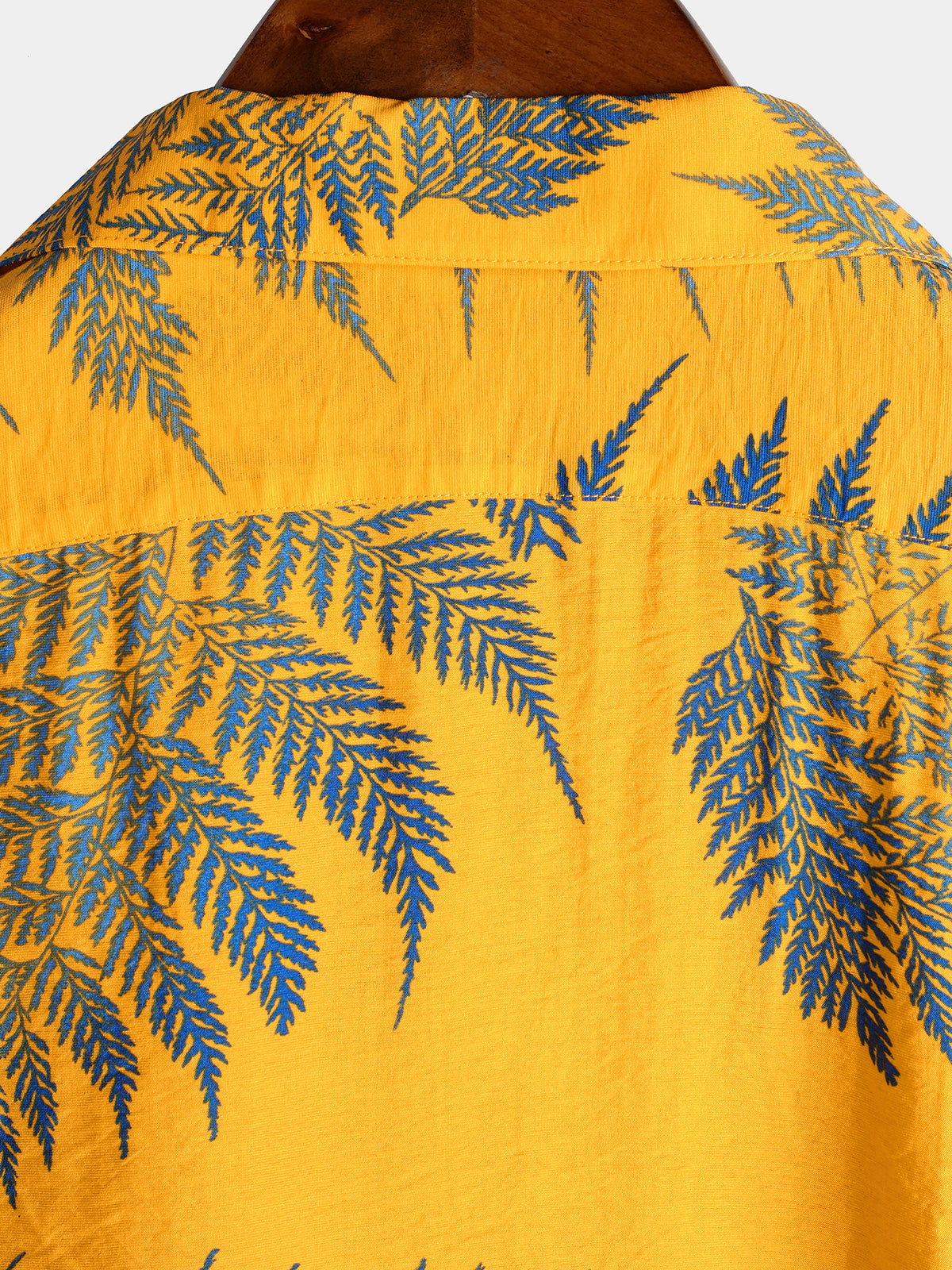 Camisa Hawaiana Hojas Tropicales