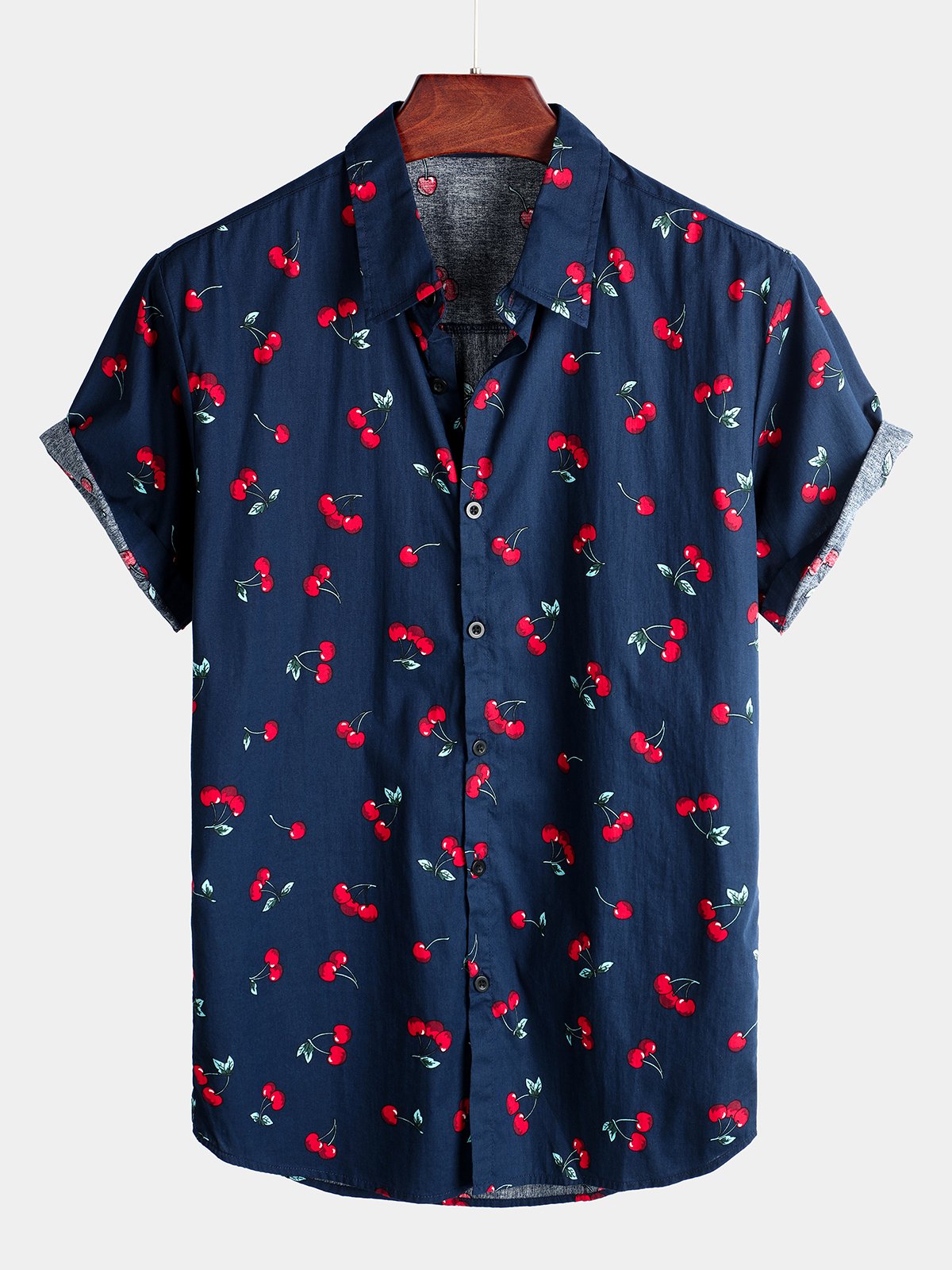 Camisa Estampado Cerezas