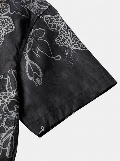 Camisa Floral Retro Isla