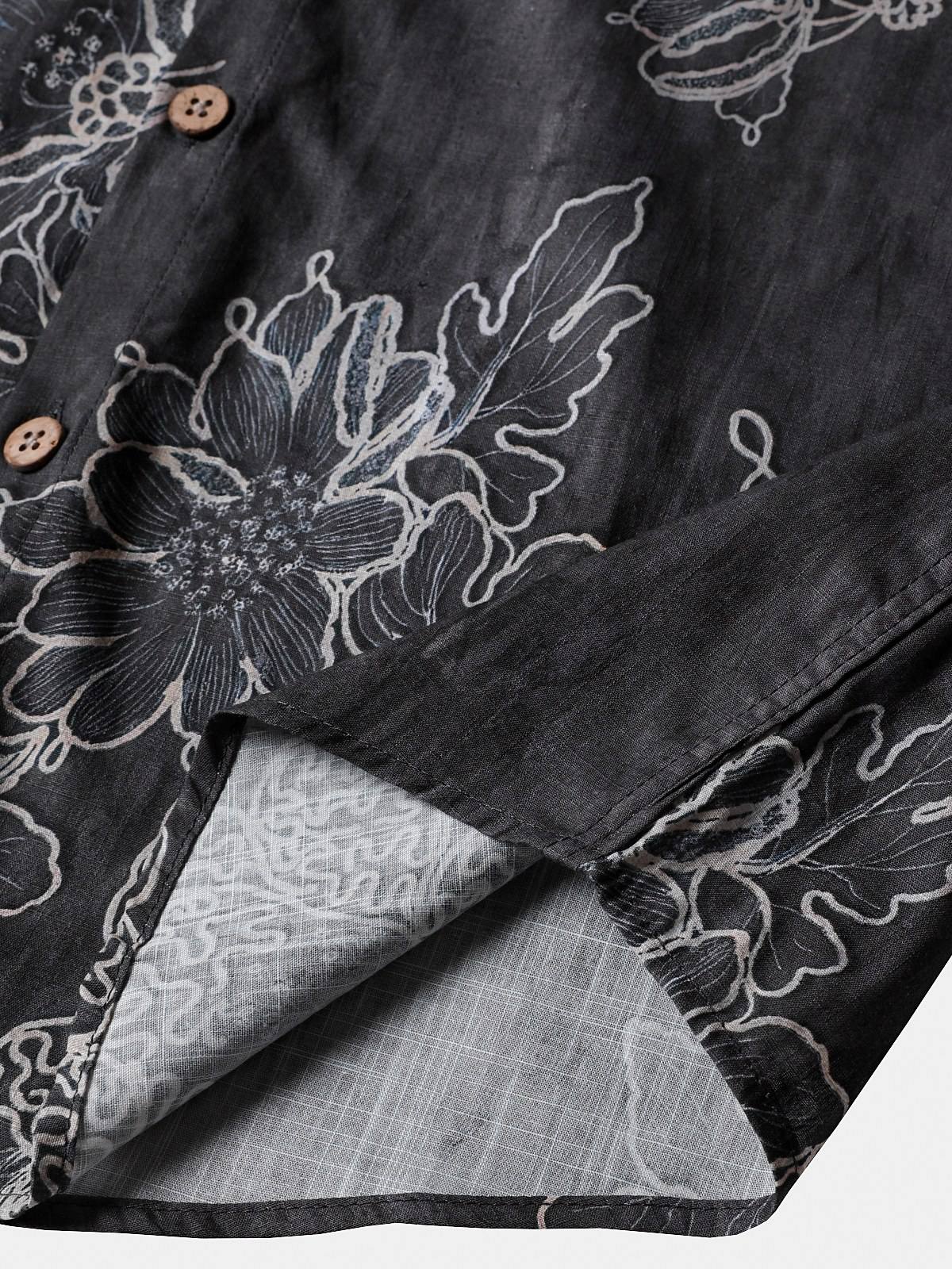 Camisa Floral Retro Isla