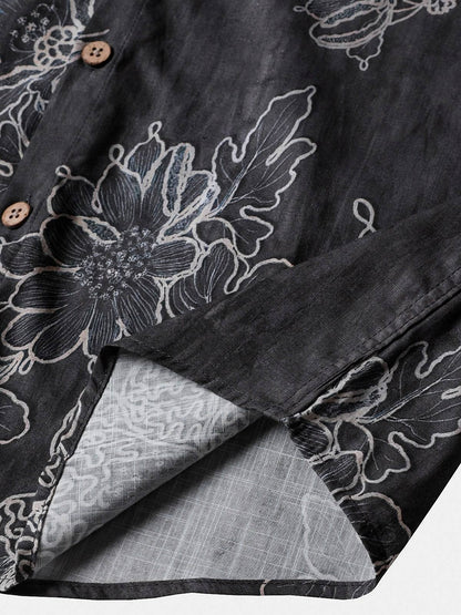 Camisa Floral Retro Isla