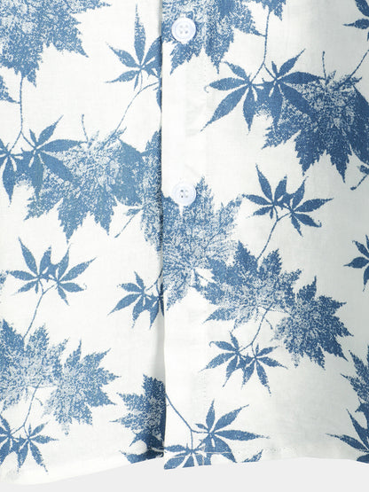 Camisa Lino Hojas de Arce