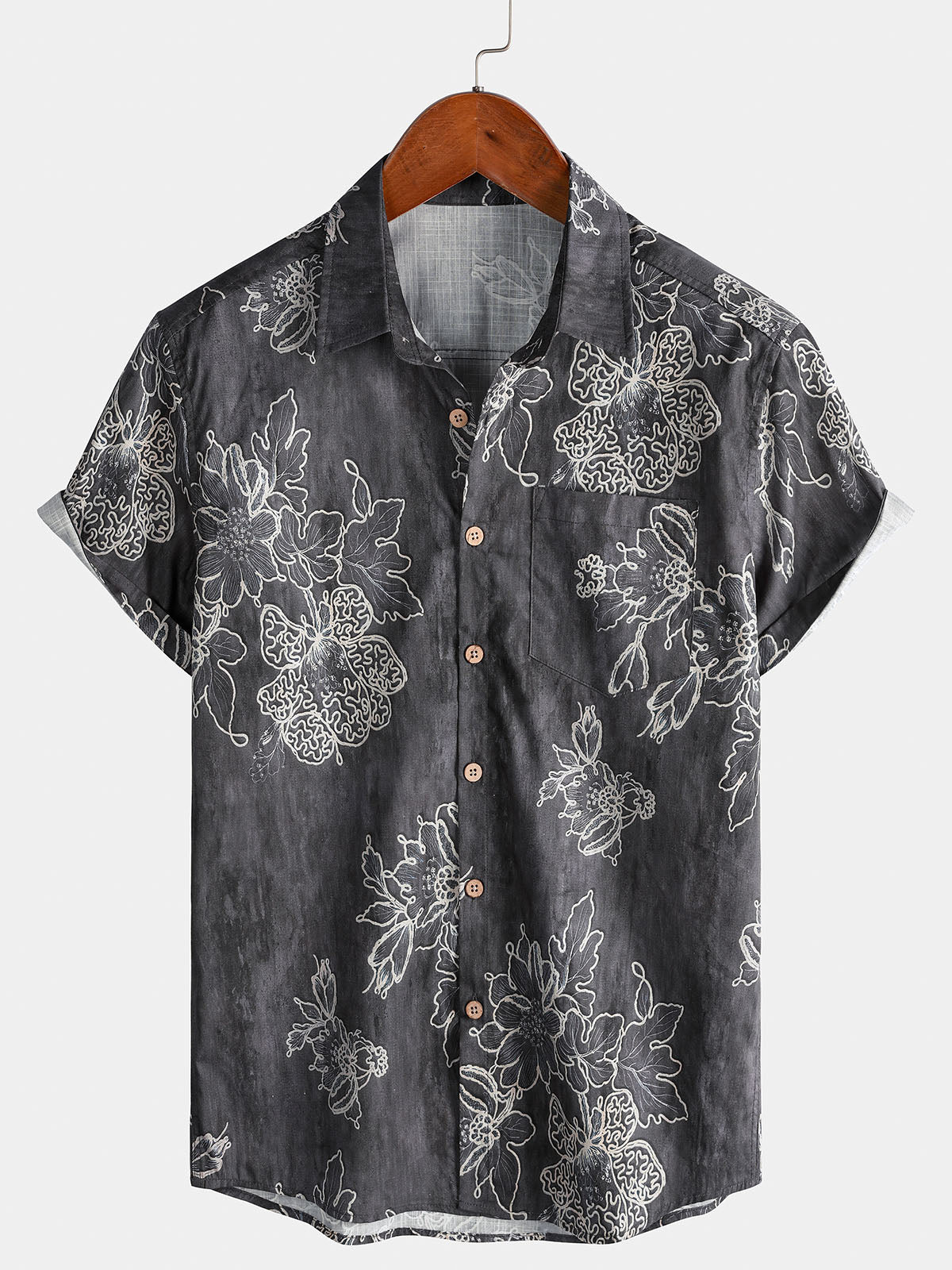 Camisa Floral Retro Isla