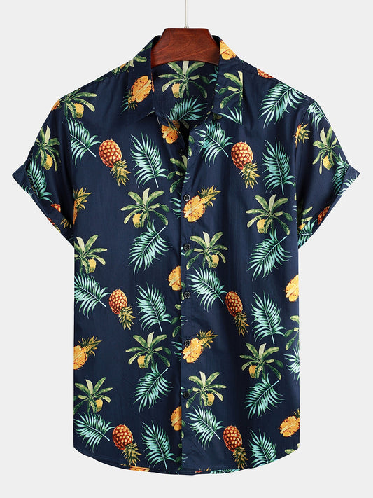Camisa Hawaiana Piñas