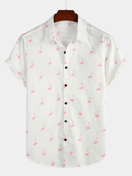 Camisa Flamencos Rosa