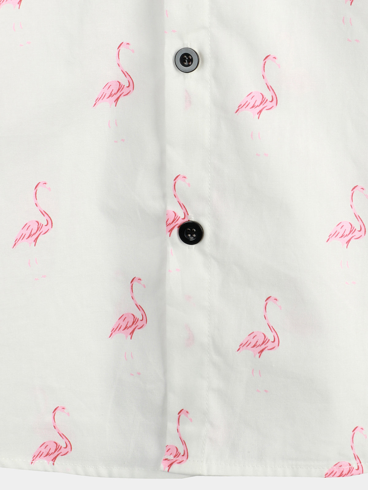 Camisa Hawaiana Flamencos Tropical