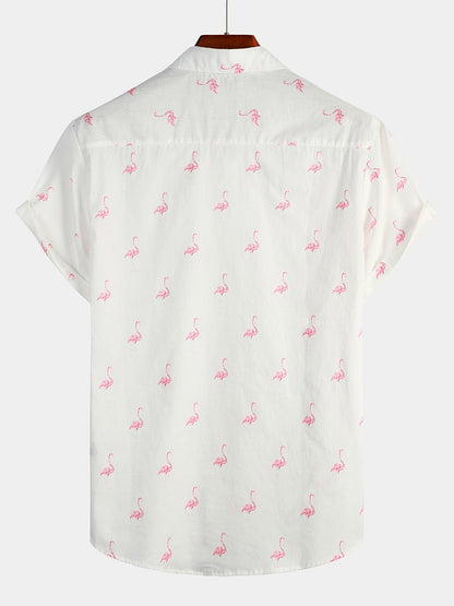 Camisa Flamencos Rosa