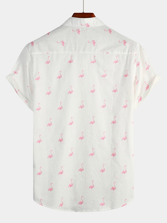 Camisa Flamencos Rosa