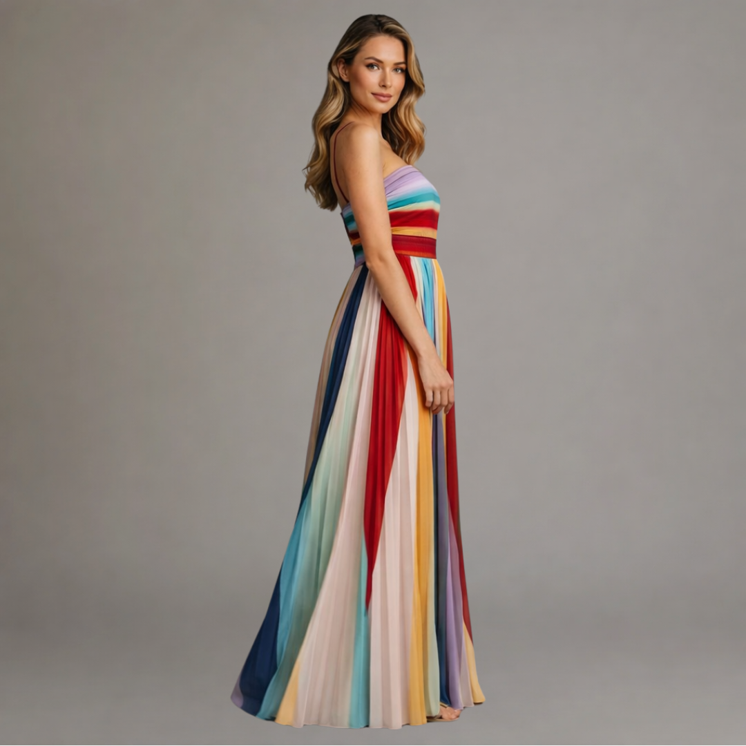 Vestido Largo Multicolor