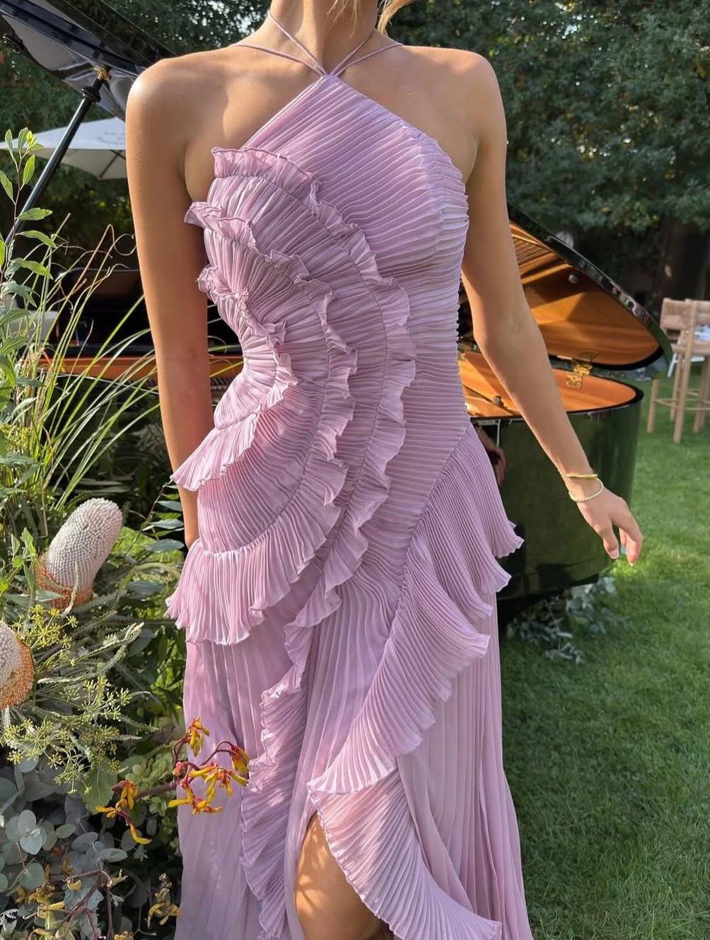 Vestido Maxi Lavanda