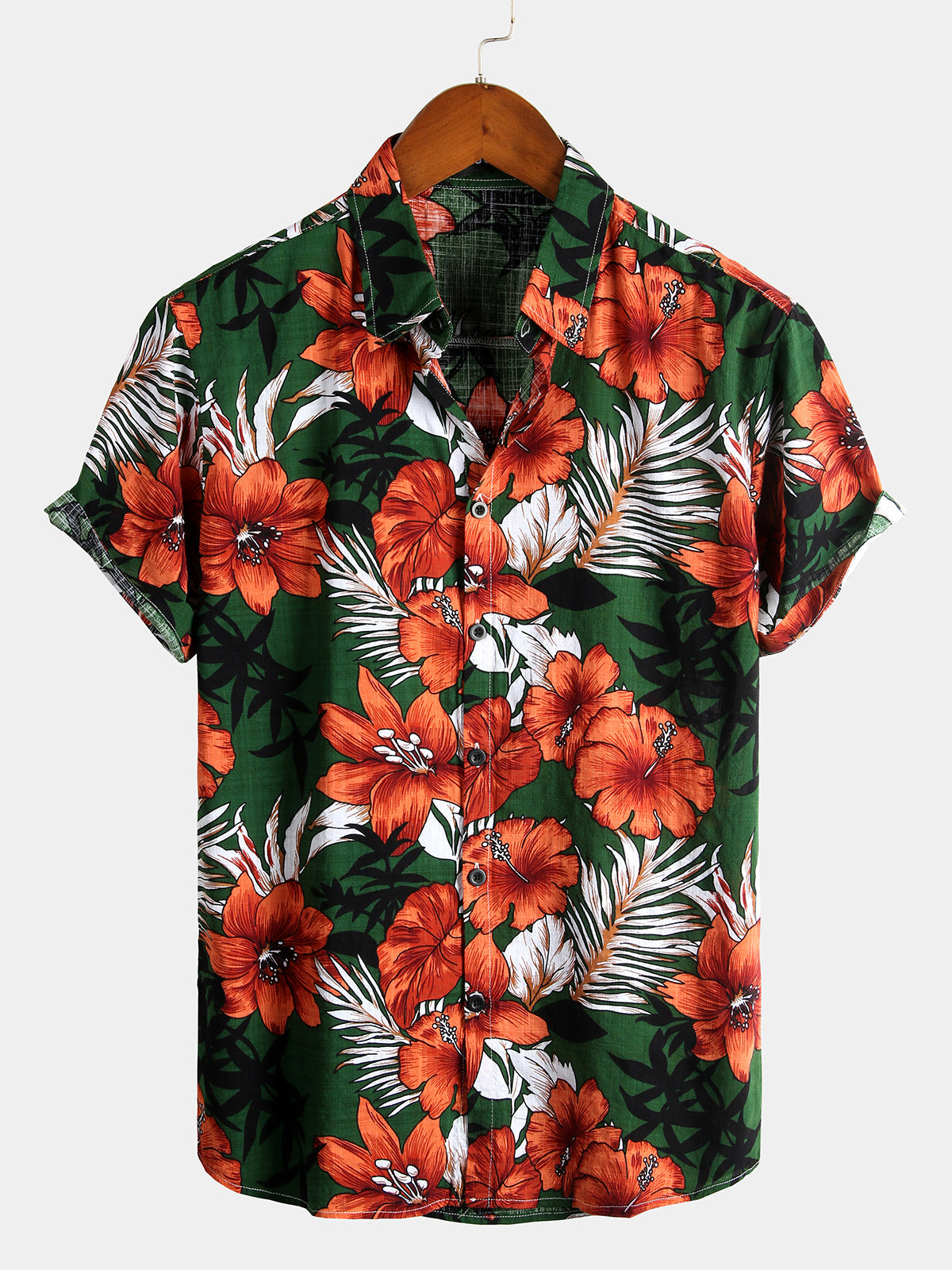 Camisa Estampado Floral Tropical
