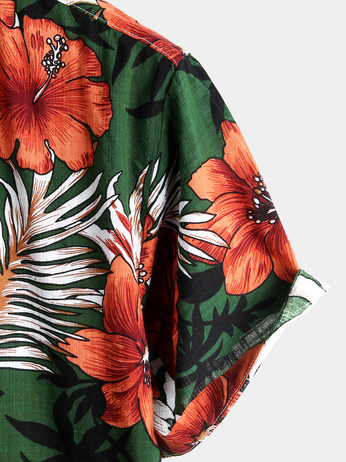 Camisa Estampado Floral Tropical