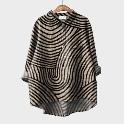 Melina | Élégante blouse d'été en lin