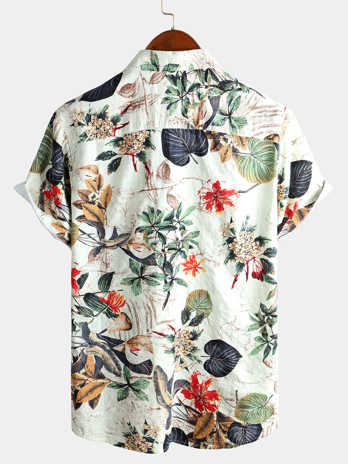 Camisa Hawaiana Floral Tropical