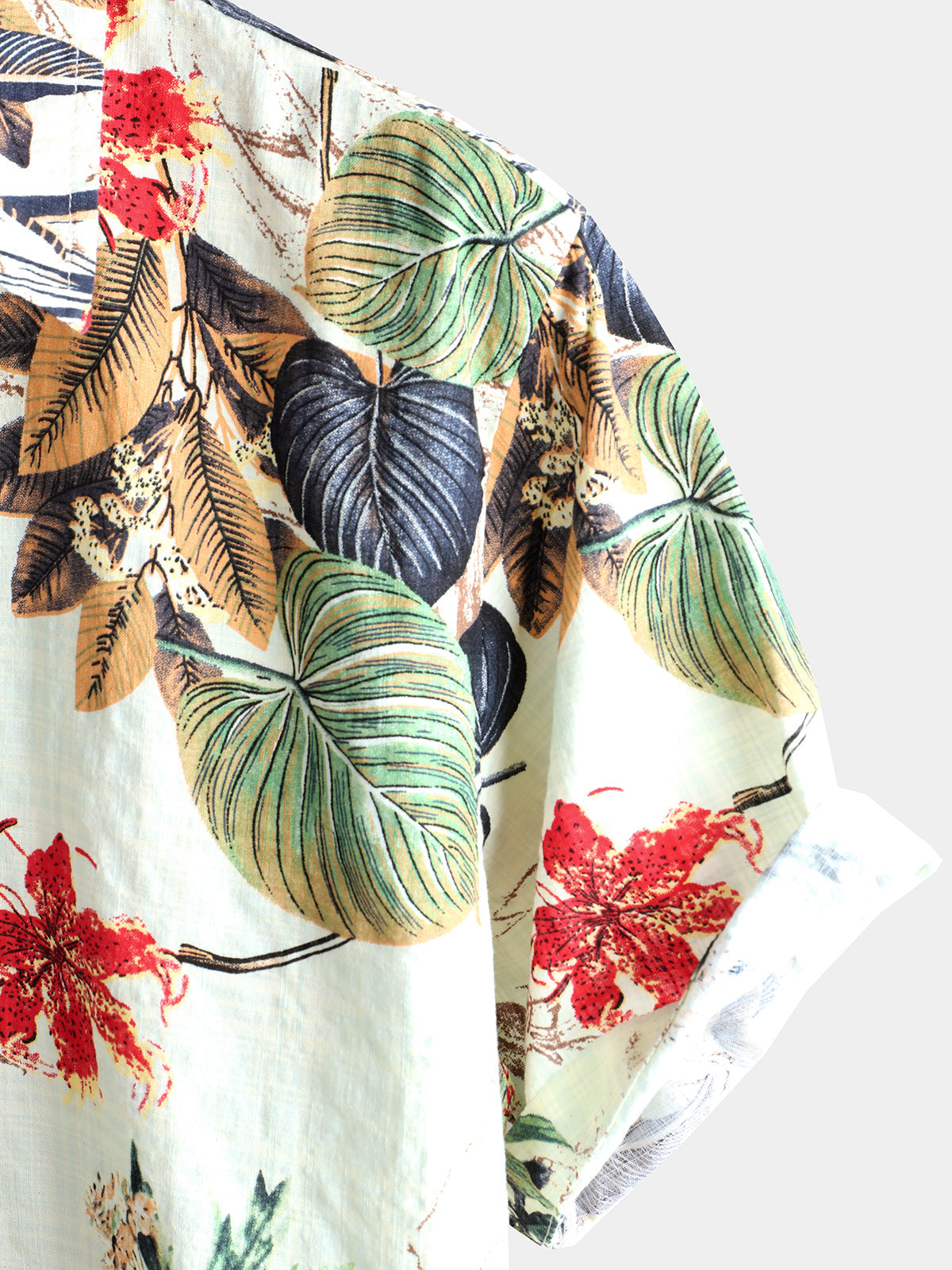Camisa Hawaiana Floral Tropical