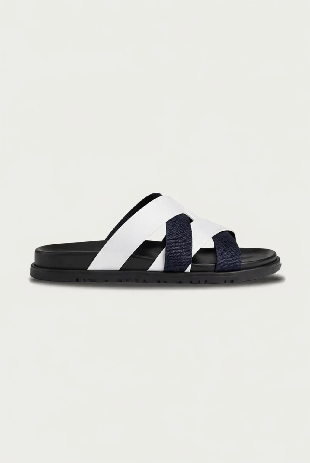 Alviro Sandalia Nº1 blanco/azul marino