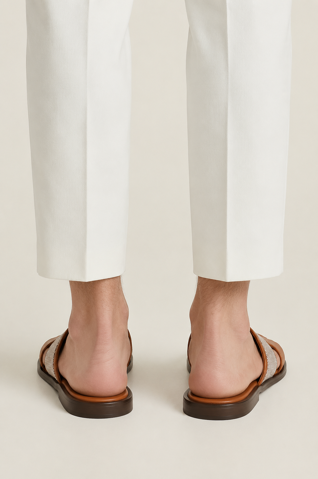 Valero Sandalia Marrón/Beige