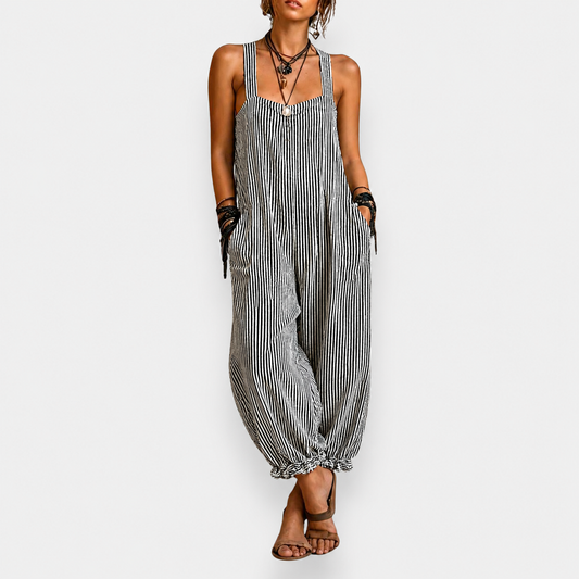 Elena | Mono Bohemio de Rayas