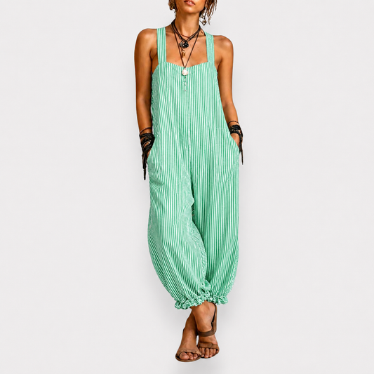 Elena | Mono Bohemio de Rayas
