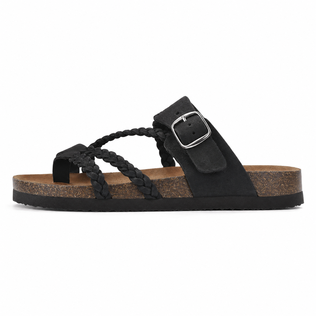 Sandalias Trenzadas en Corcho
