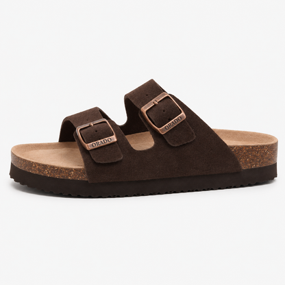 Crestar Mules de Gamuza con Soporte de Arco