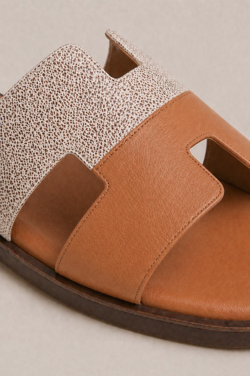 Valero Sandalia Marrón/Beige