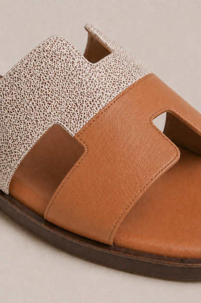 Valero Sandalia Marrón/Beige