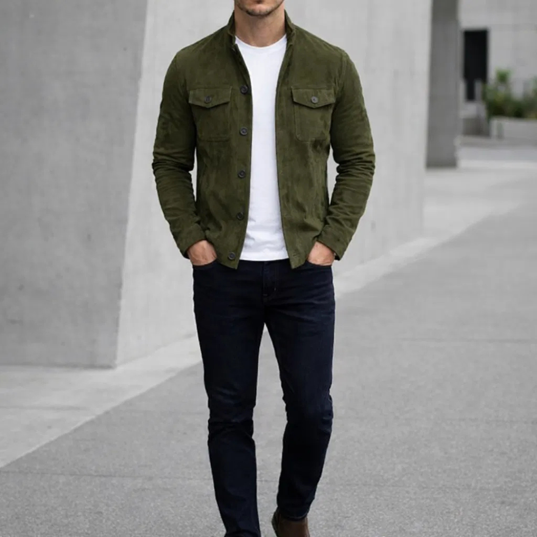 Chaqueta de Gamuza Oltrarno