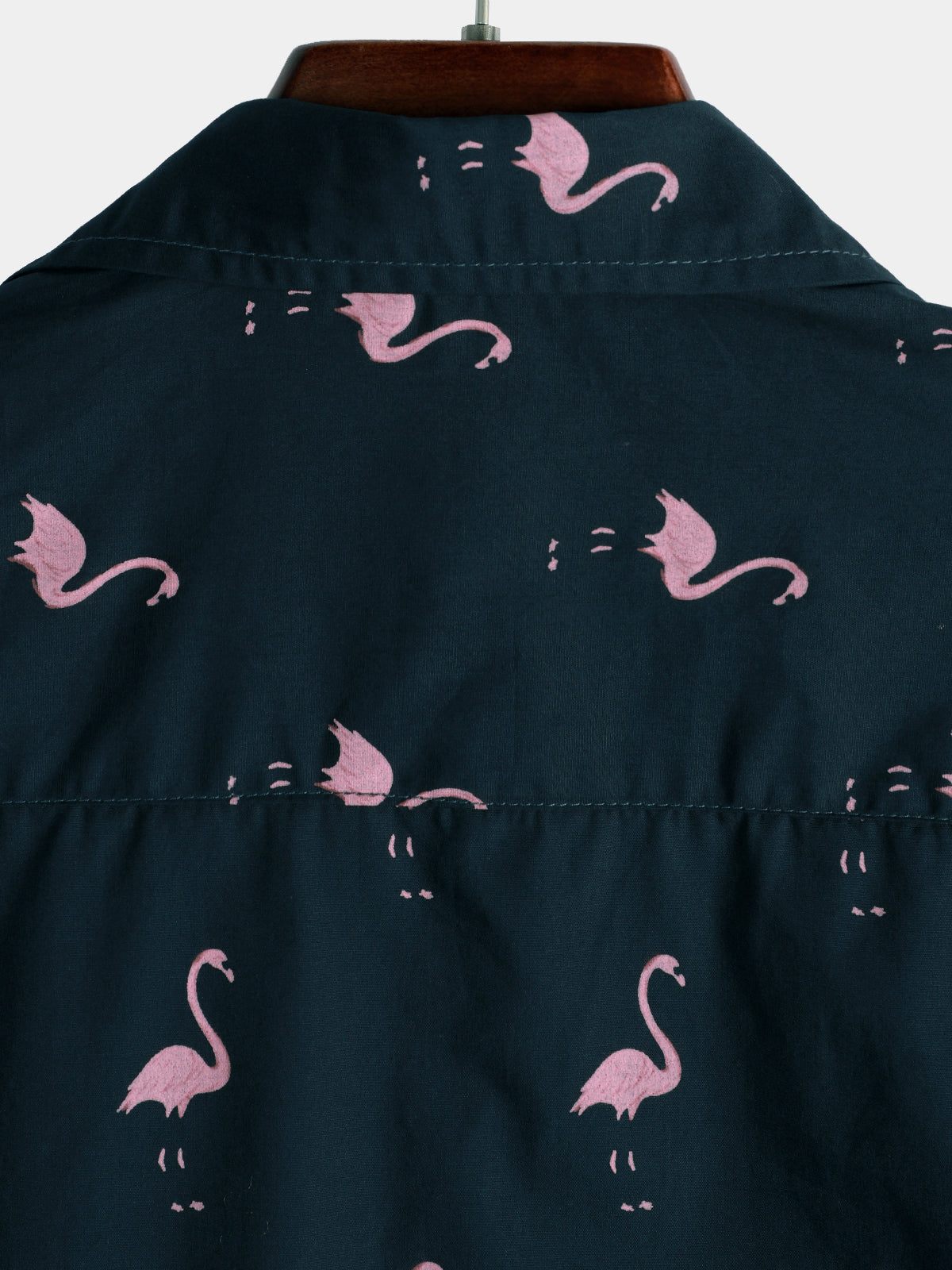 Camisa Hawaiana Flamencos Tropical