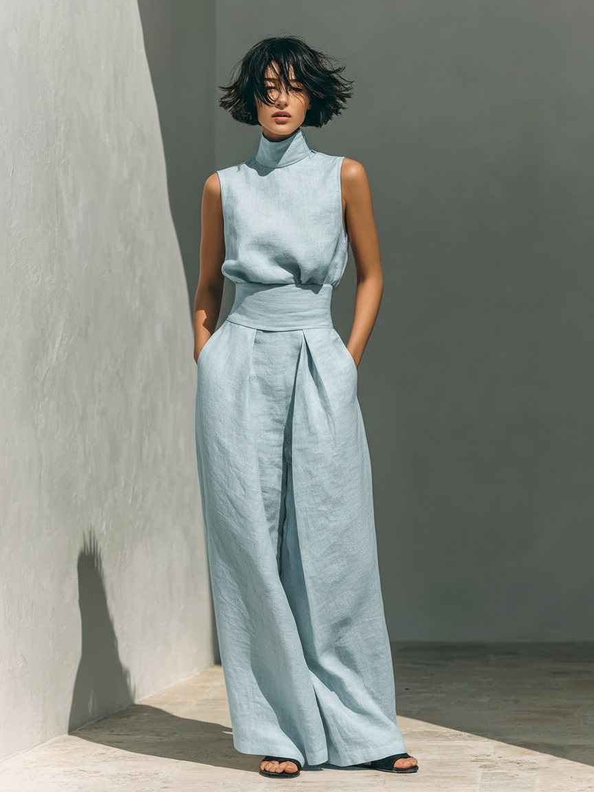 Ensemble fluide minimaliste