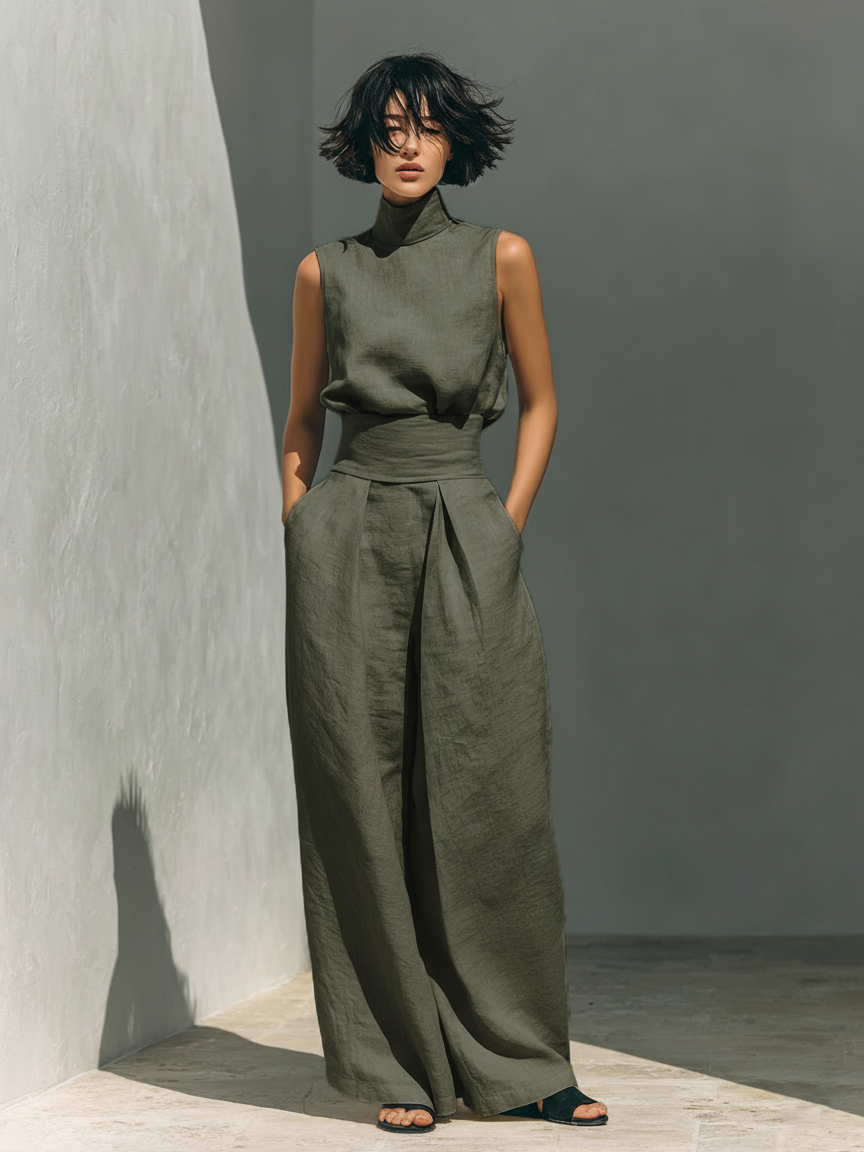 Ensemble fluide minimaliste