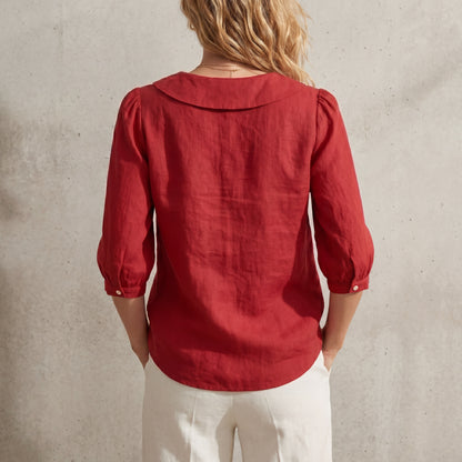Blusa Lino Algodón