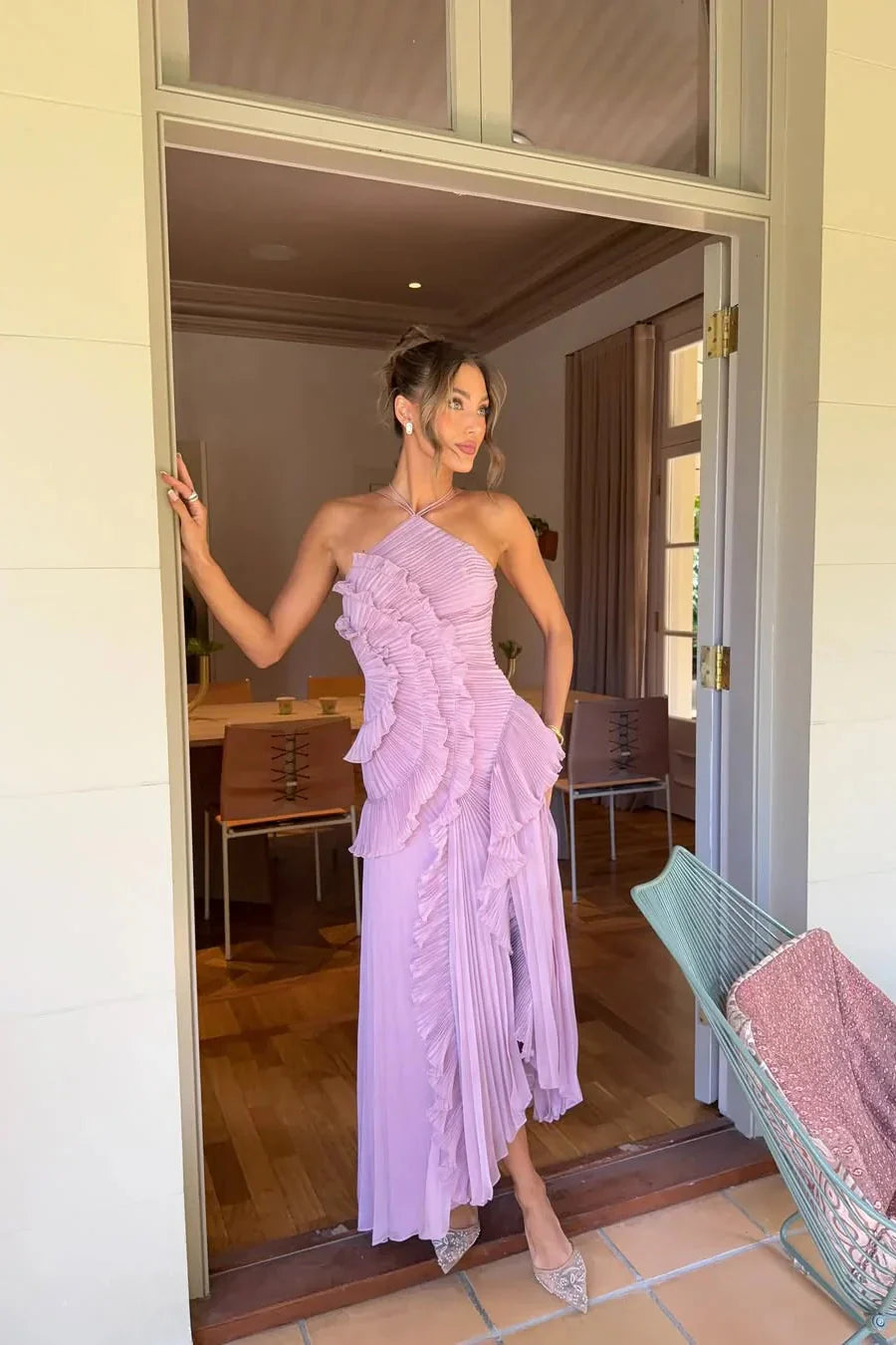 Vestido Maxi Lavanda