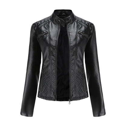 Chaqueta PU Cuero Entallada