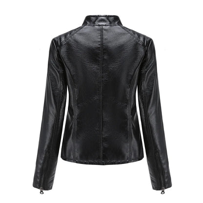 Chaqueta PU Cuero Entallada