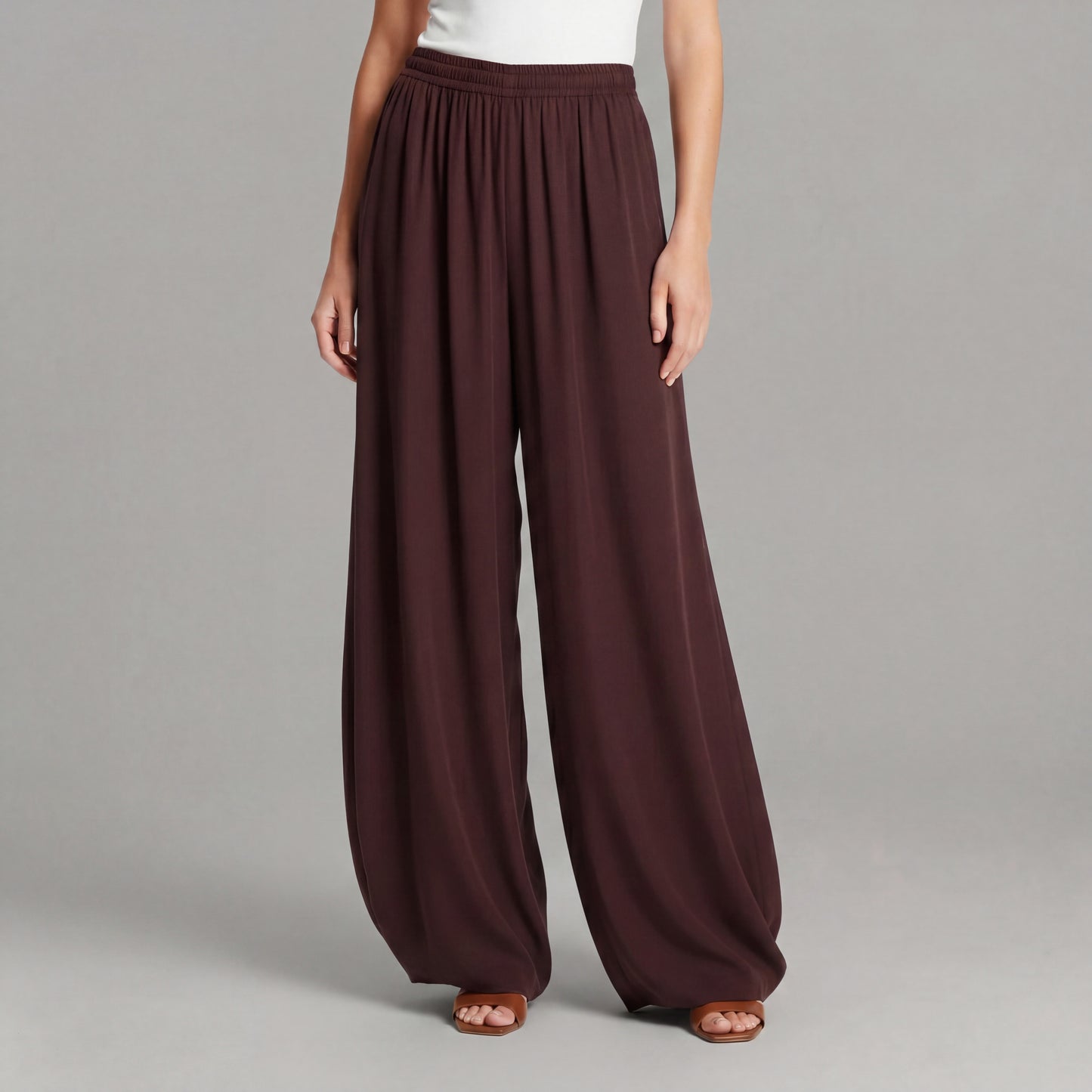 Pantalon fluide large