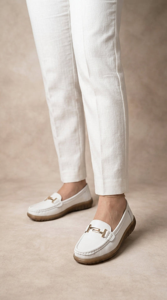 Mocasines Cuero Genuino