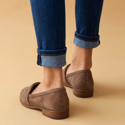 Nadia™ | Mocassins en daim