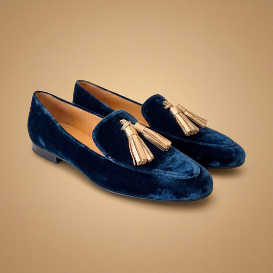 Mocassins vintage à franges